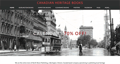 Desktop Screenshot of canadianheritagebooks.com